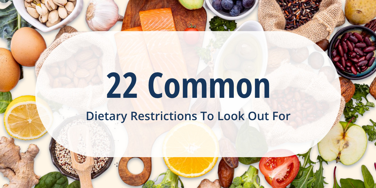 Managing dietary restrictions