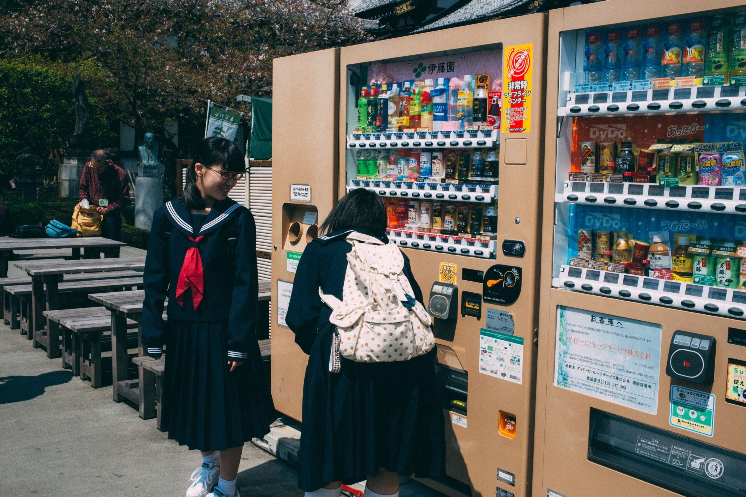 Vending machines on sale in schools