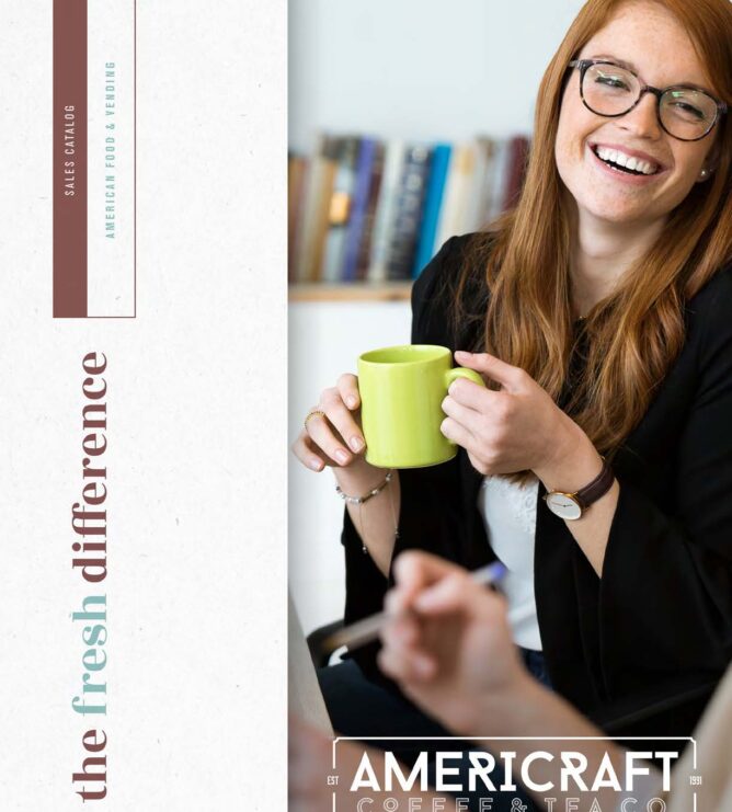 front cover of americraft brochure