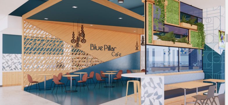 cafe rendering